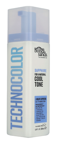 Bondi Sands Technocolour Sapphire Self Tanning Foam 200 ml