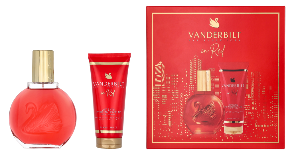 Gloria Vanderbilt In Red Giftset