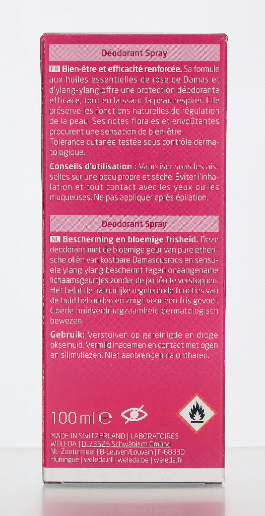 Weleda Wilde Roses Deodorant Spray 100 ml