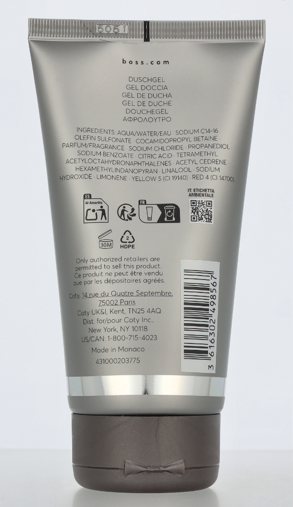 Boss Bottled Shower Gel 150ml