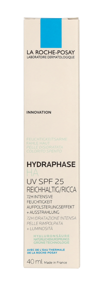 LRP Hydraphase Ha Rich Day Cream SPF25 40 ml