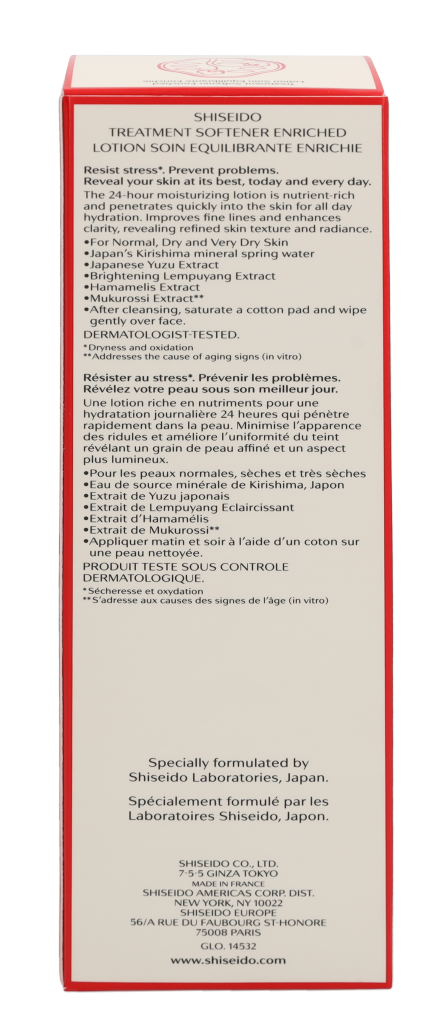 Shiseido Treatment Softener Enriched Lotion 150 ml