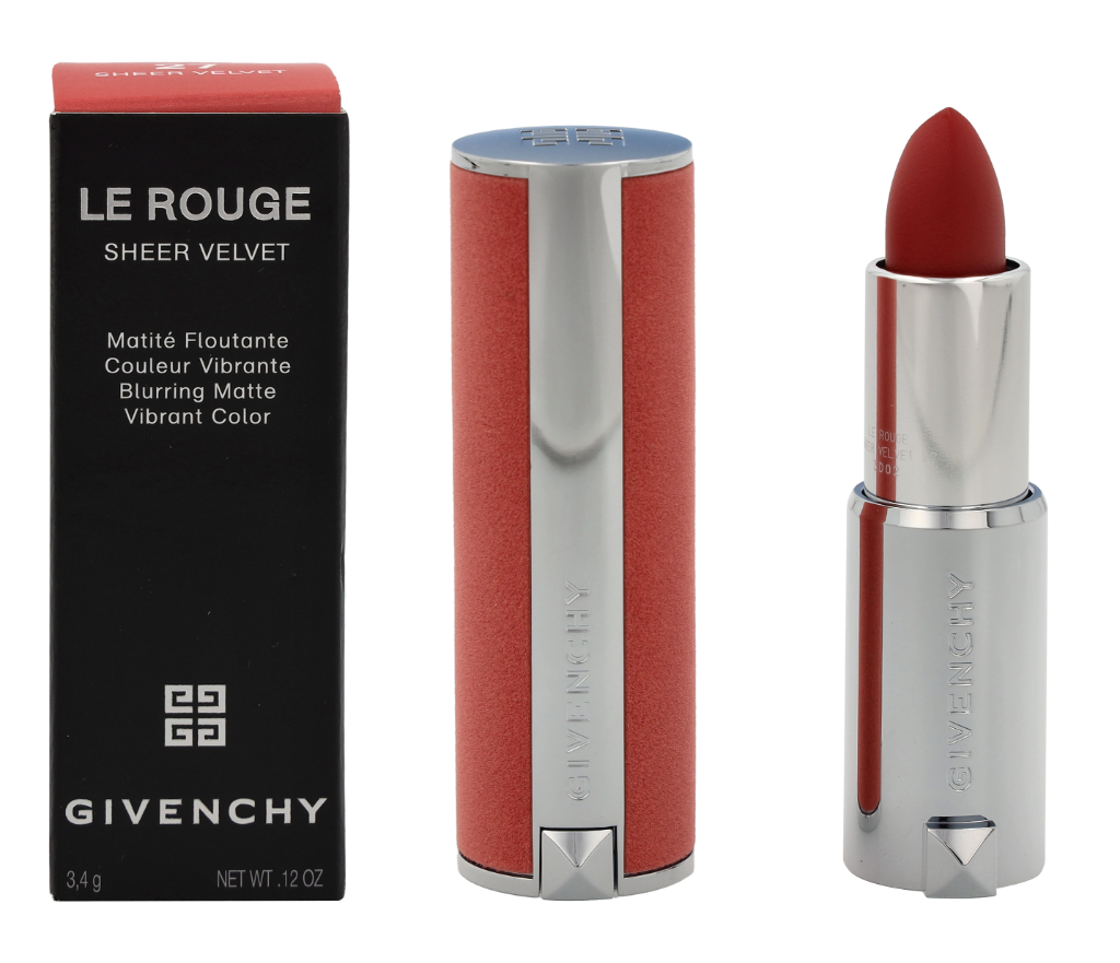 Givenchy Le Rouge Sheer Velvet Matte Refillable Lipstick