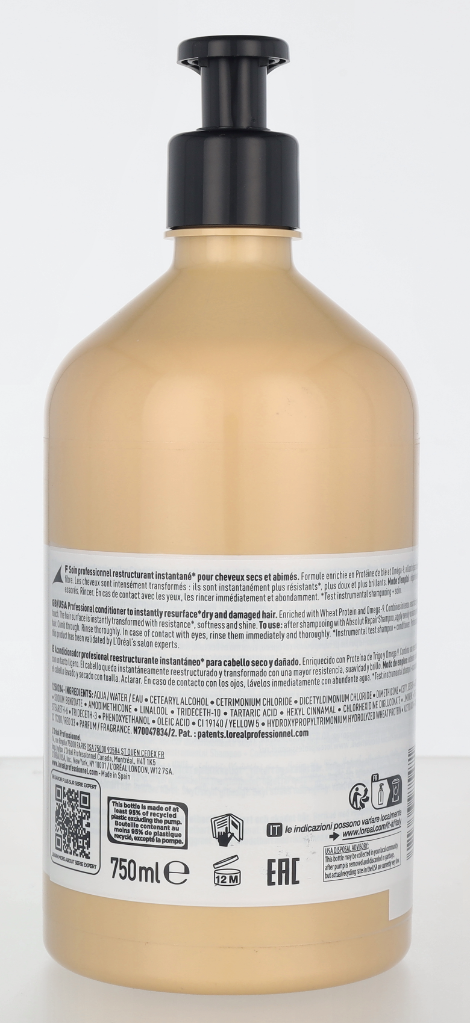 L'Oreal Serie Expert Absolut Repair Gold Quinoa Conditioner 750 ml