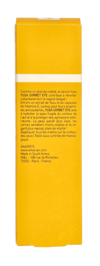 Erborian Yuza Sorbet Eye Serum 15 ml