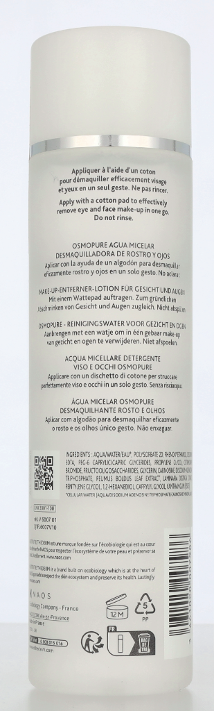 Esthederm Osmoclean Osmopure Cleansing Water 200 ml