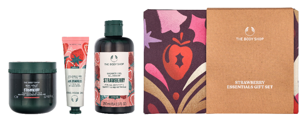 The Body Shop G3 Small Strawberry Giftset 140 ml
