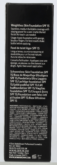Bobbi Brown Weigthless Skin Foundation SPF15 30 ml
