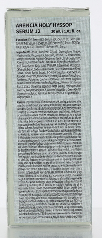 Arencia Holy Hyssop Serum 12 30 ml