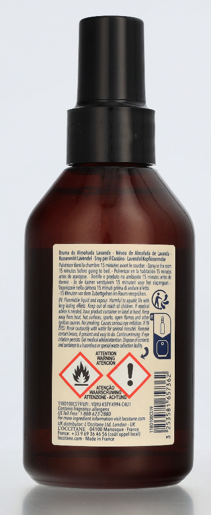 L'Occitane Cocon de Serenite Relaxing Pillow Mist 100 ml
