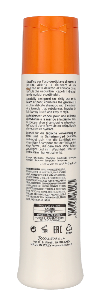 Collistar After-Sun Rebalancing Cream Shampoo 200 ml