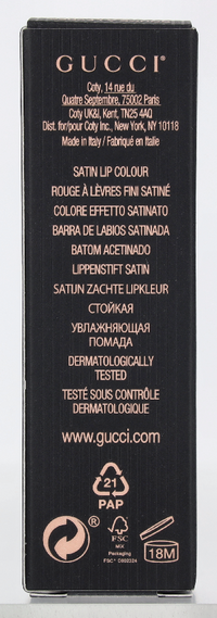 Gucci Rouge Satin Lip Colour 3.50 g