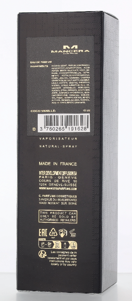 Mancera Coco Vanille Edp Spray 60 ml