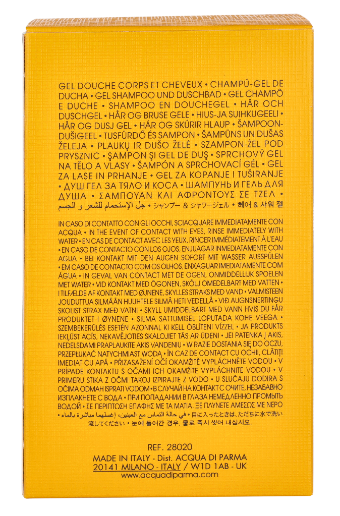 Acqua Di Parma Colonia Futura Hair And Shower Gel 200 ml