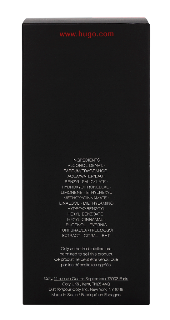 Hugo Deep Red Woman Edp Spray 90 ml