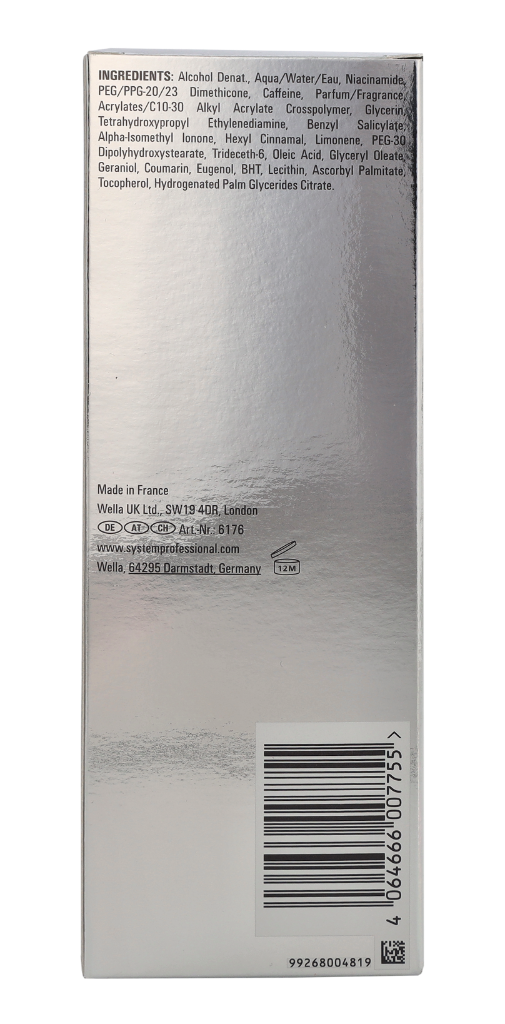 Wella System P. - Extra Alpha Energy 100ml