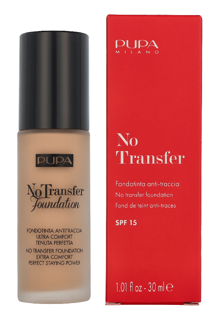 Pupa No Transfer Foundation SPF15 30 ml