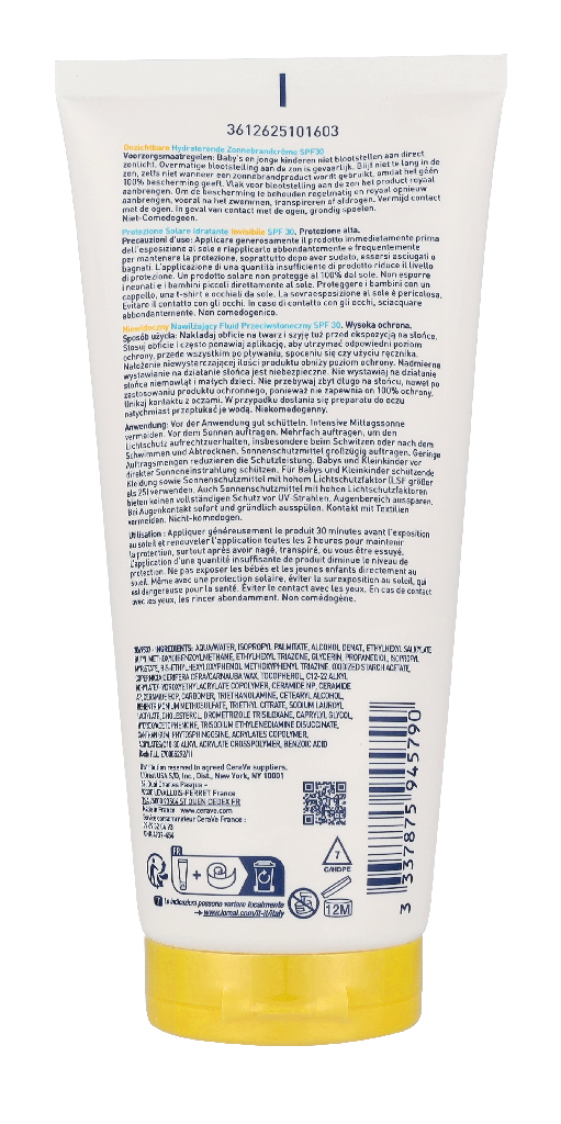 CeraVe Invisible Hydrating Sunscreen SPF 30 177 ml