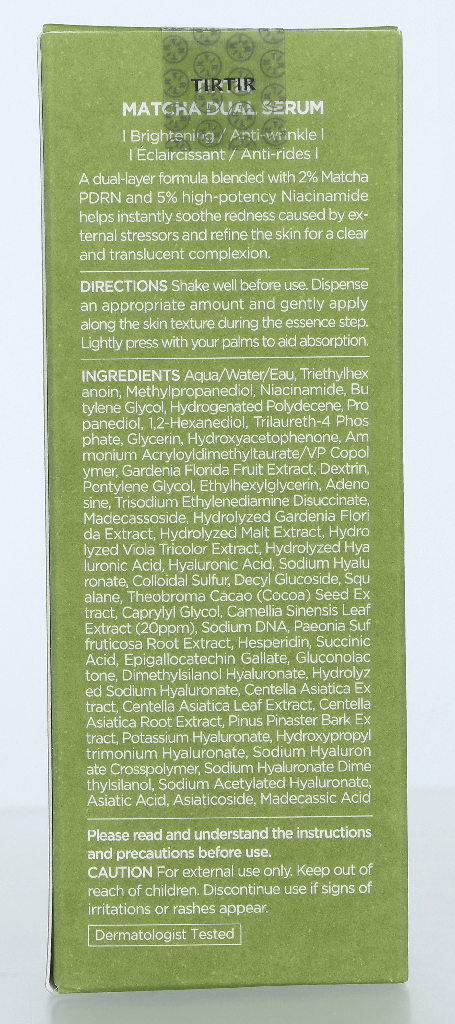 Tirtir Matcha Dual Serum 50 ml