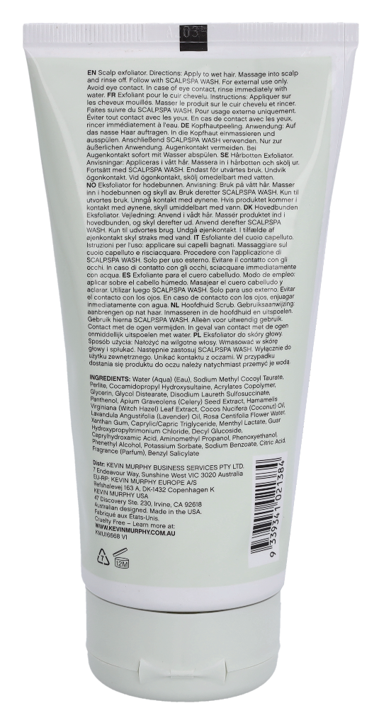 Kevin Murphy Scalp Spa Purifying Pre-Wash Scrub