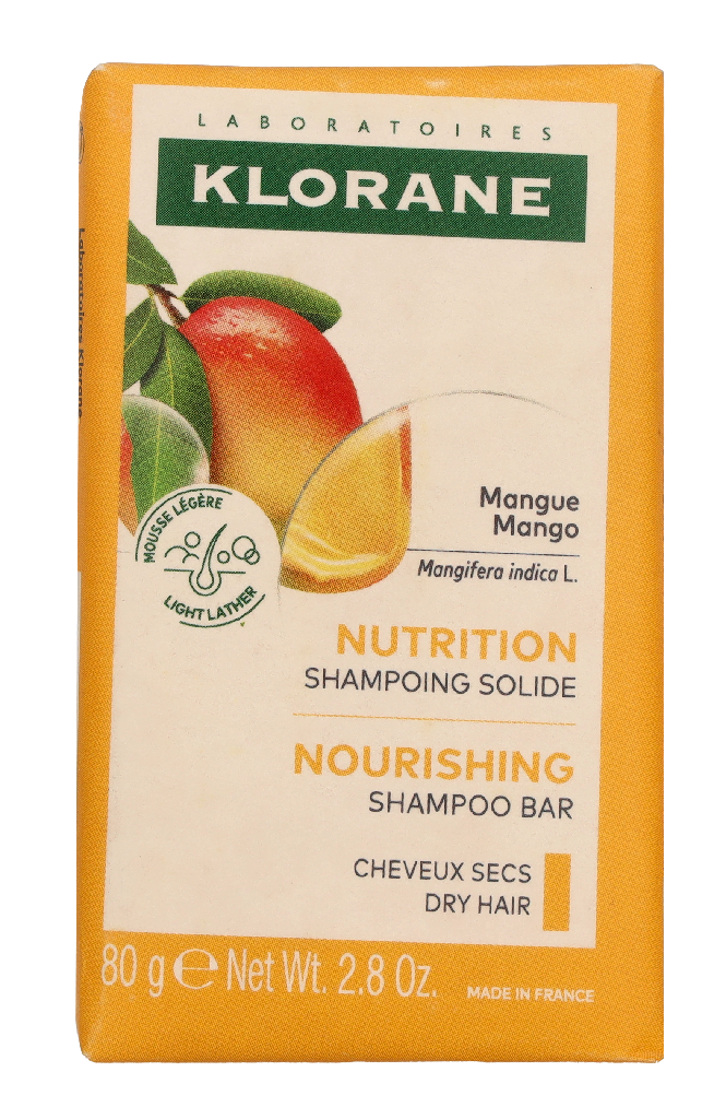 Klorane Shampoo Bar With Mango 80 g