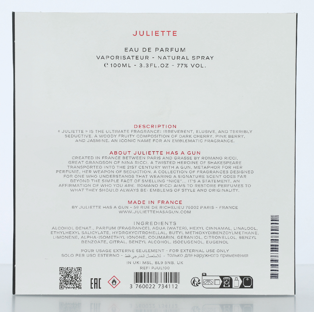 Juliette Has A Gun Juliette Edp Spray 100 ml