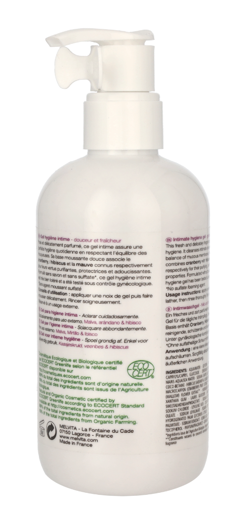 Melvita Intimate Hygiene Gel 225 ml