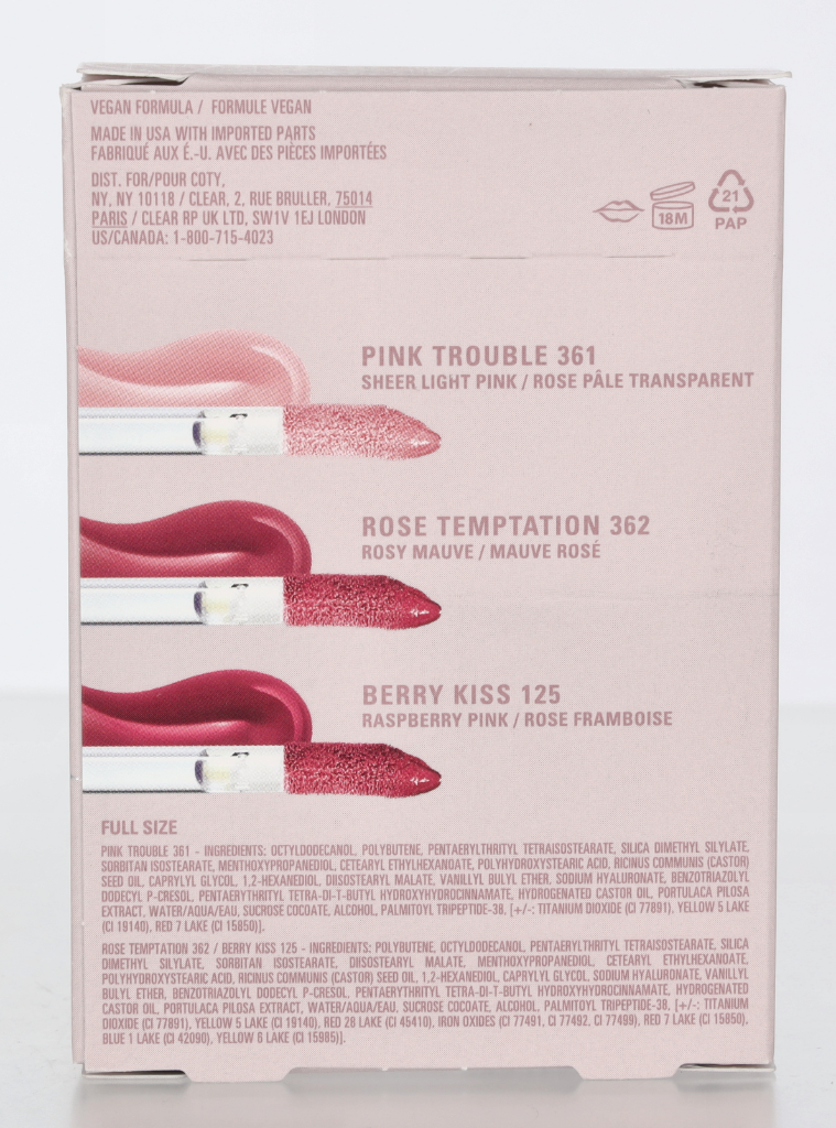 Kylie Cosmetics Lip Gloss Set 9.66 ml