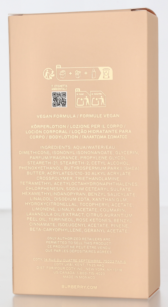Burberry Goddess Body Lotion 200 ml