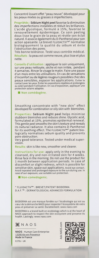 Bioderma Sebium Night Peel 40 ml