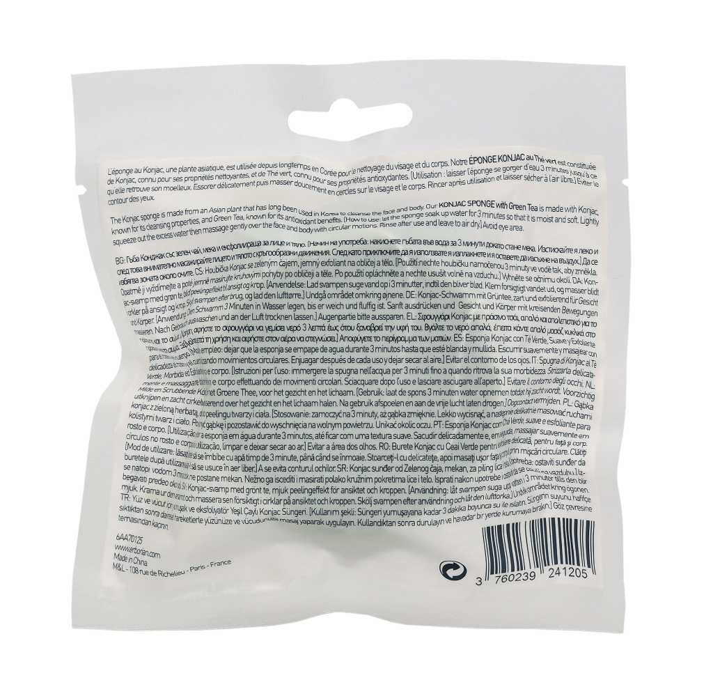 Erborian Konjac Sponge 1 stuk