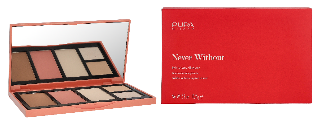 Pupa Never Without All In One Face Palette 15.20 g