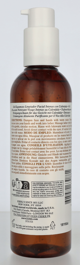 Kiehl's Calendula Deep Cleansing Foaming Face Wash 230ml