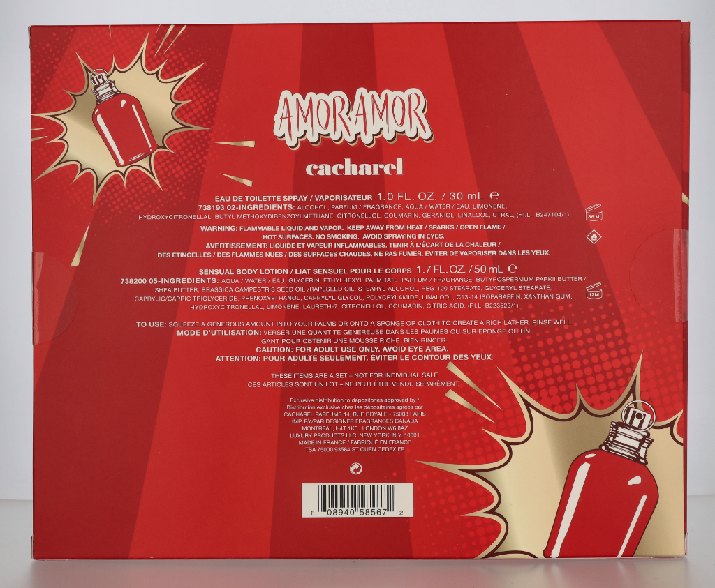 Cacharel Amor Amor Giftset