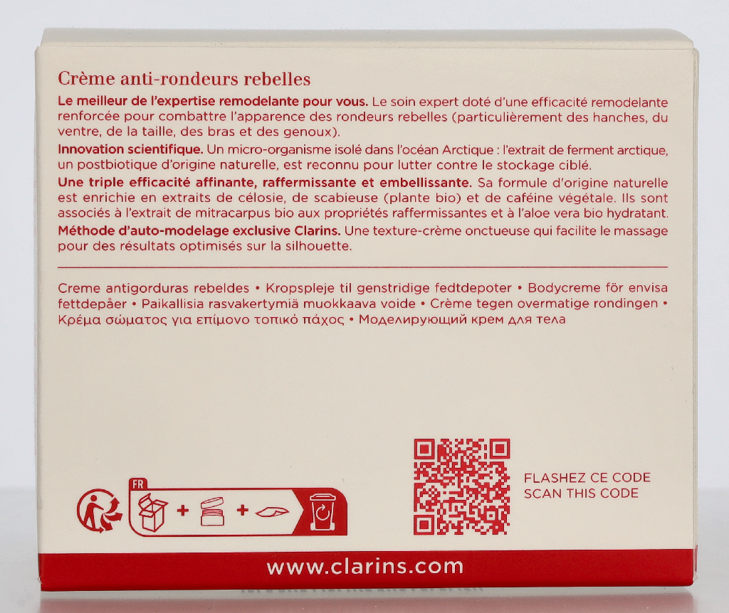 Clarins Masvelt Body Shaping Cream 200 gr