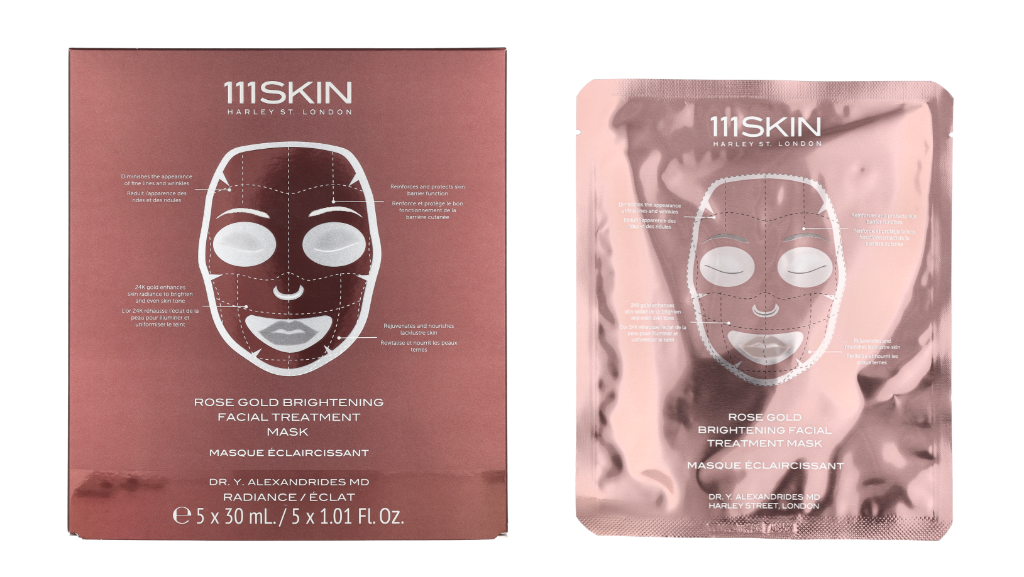 111SKIN Rose Gold Brightening Facial Treatment Mask Set 150 ml