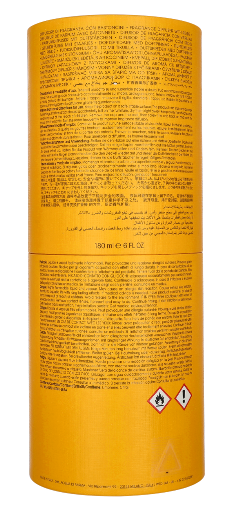 Acqua Di Parma Aperitivo In Terrazza Diffuser 180 ml