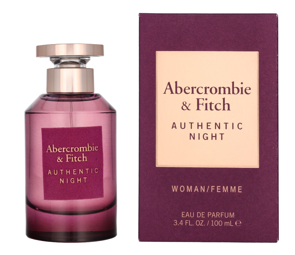 Abercrombie & Fitch Authentic Night Women Edp Spray