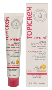Topicrem Hydra+ Radiance Tinted Cream SPF 50 40 ml
