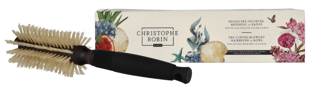 Christophe Robin Pre-Curved Blowdry Hair Brush 1 piece