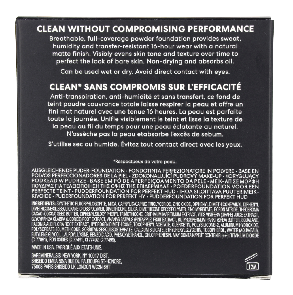 BareMinerals Barepro Powder 16HR Foundation 8 g
