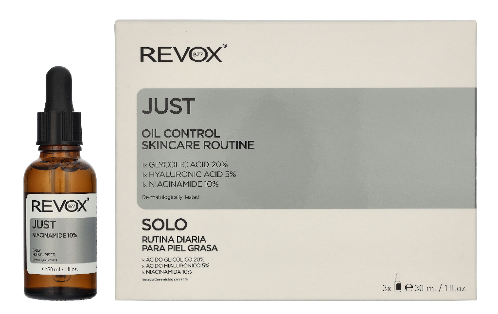 Revox B77 Just Oil Control Skincare Routine 90 ml
