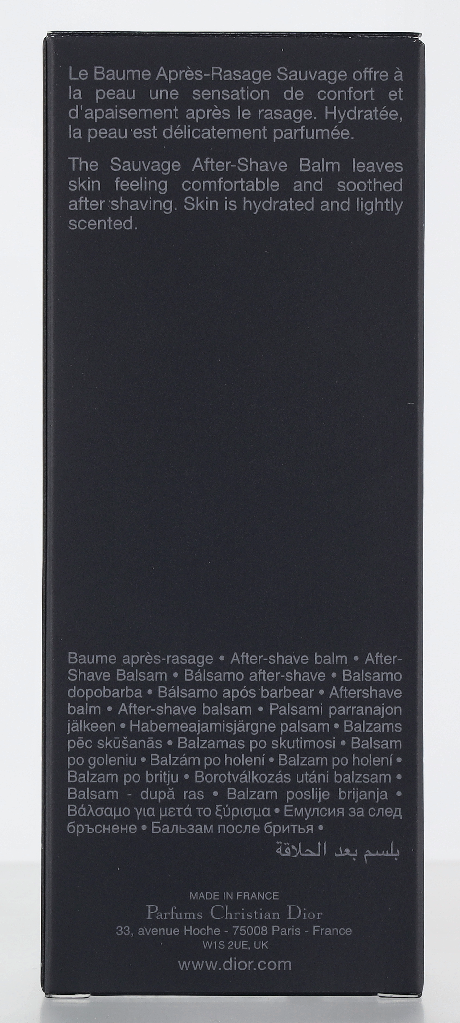 Dior Sauvage After Shave Balm 100 ml
