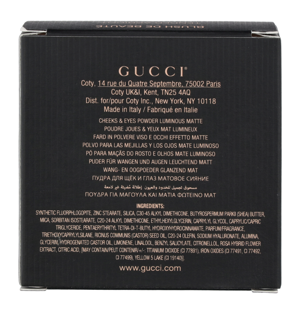 Gucci Cheeks & Eyes Powder Luminous Matte 5.5 g