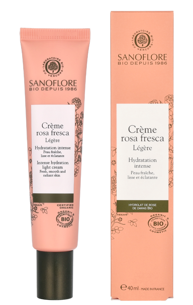 Sanoflore Rosa Fresca Intense Hydration Light Moisturiser 40 ml
