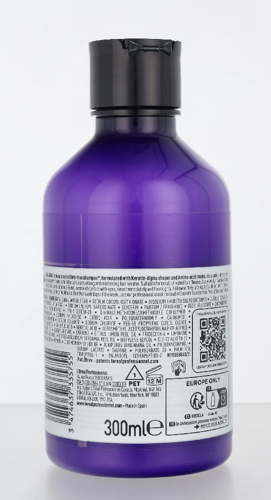 L'Oreal Serie Expert Keratin Alpha Sleek Shampoo 300 ml