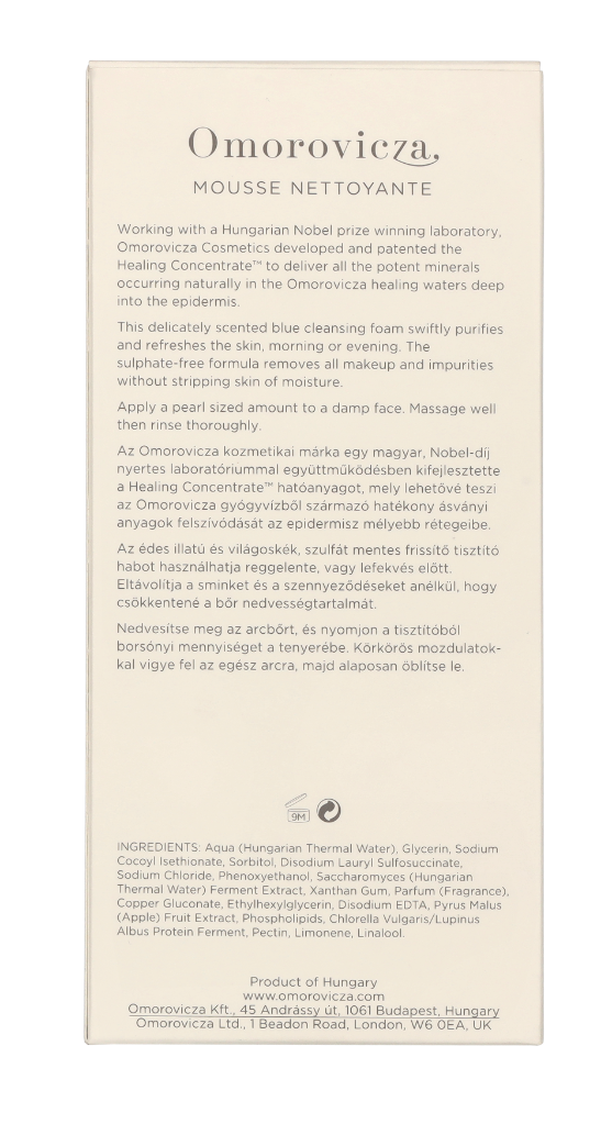 Omorovicza Cleansing Foam 150 ml
