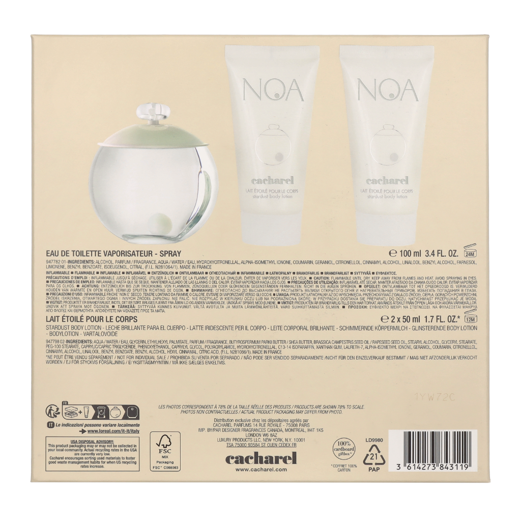 Cacharel Noa Giftset