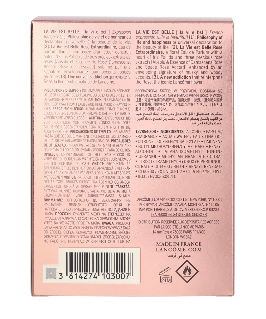 Lancome La Vie Est Belle Extraordinaire Edp Spray 