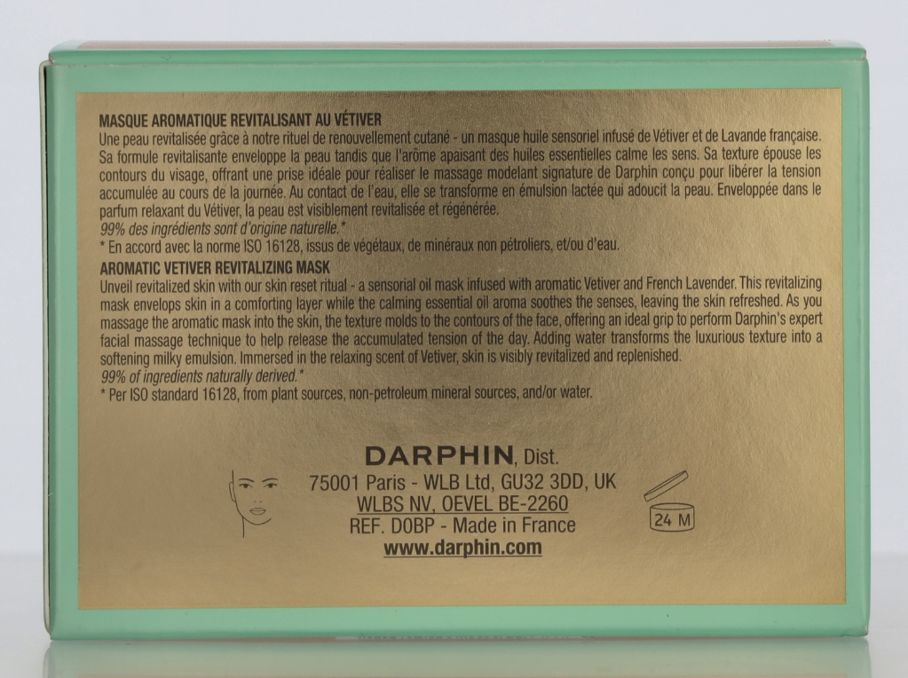 Darphin Eclat Sublime Aromatic Revitalizing Vetiver Mask 50 ml